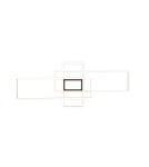 Lampy sufitowe nowoczesne - TRIO IRVINE Sufitowa LED 1x60W 3000 - 6500K 7100lm Ściemnialna złoty 620010408 - produkt 3