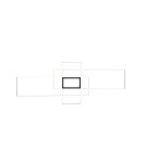 Lampy sufitowe nowoczesne - TRIO IRVINE Sufitowa LED 1x60W 3000 - 6500K 7100lm Ściemnialna złoty 620010408 - produkt 4