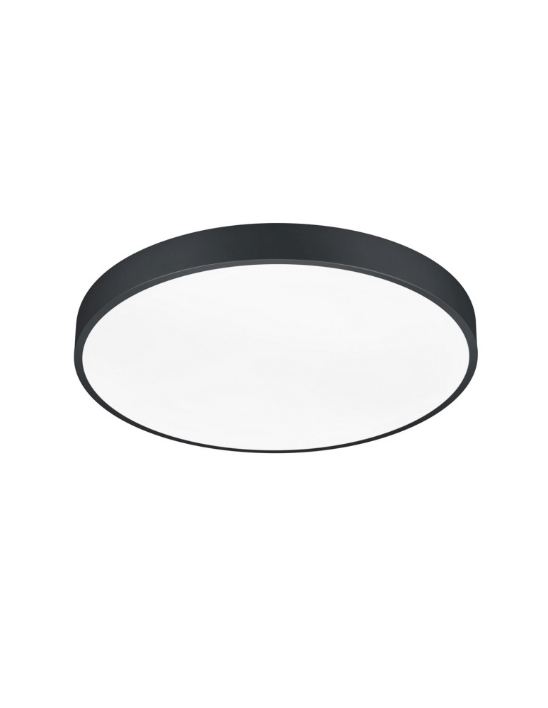 Lampy sufitowe - TRIO WACO Sufitowa LED 1x52W 2300-4000K 6200lm Ściemnialna czarny 627415032 - produkt kolory-swiatla.pl 1