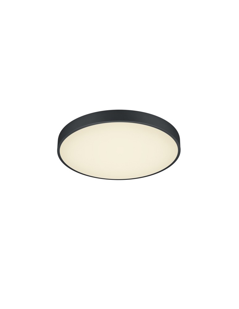 TRIO WACO Sufitowa LED 1x52W 2300-4000K 6200lm Ściemnialna czarny 627415032