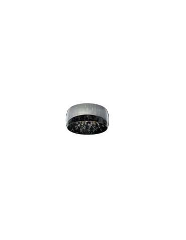 TRIO CRYSTEL Sufitowa E14 3x28W Ściemnialna srebrny 616700306 - produkt 2