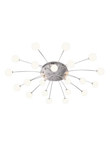 TRIO BULLET Sufitowa LED 21x1W 3000K 170lm Ściemnialna srebrny 641412107