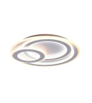 Lampy sufitowe nowoczesne - TRIO MITA Sufitowa LED 1x74W 2700 - 6000K 9000lm Ściemnialna biały 629210331 - product 1