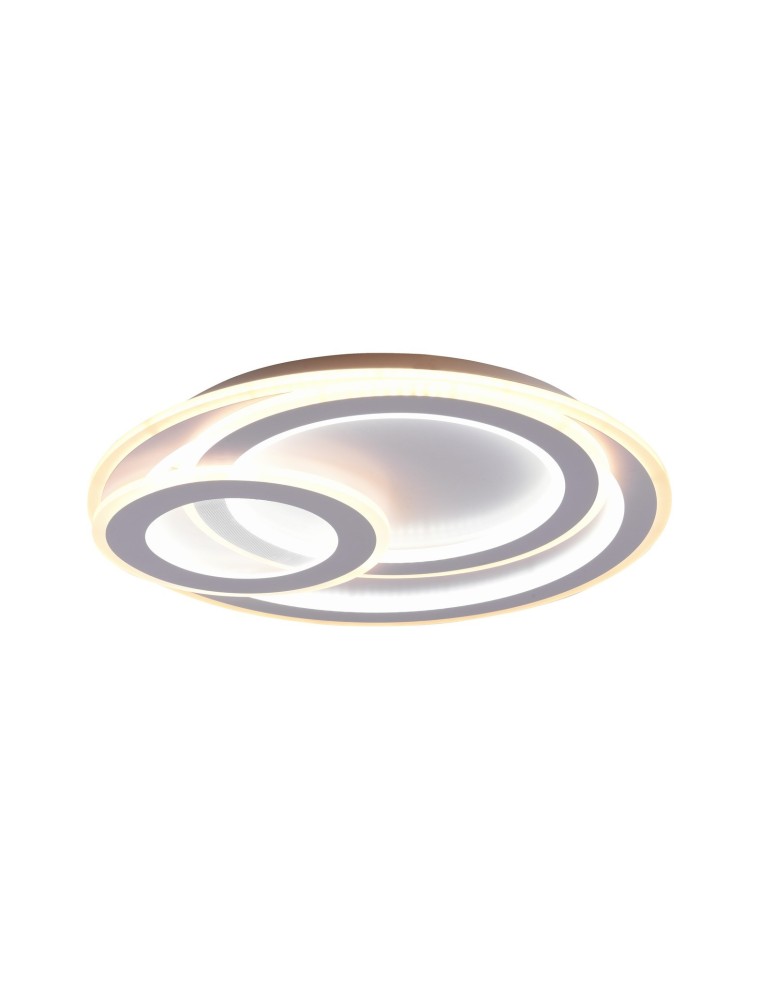 Lampy sufitowe nowoczesne - TRIO MITA Sufitowa LED 1x74W 2700 - 6000K 9000lm Ściemnialna biały 629210331 - produkt kolory-swiatla.pl 1