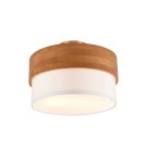 Lampy sufitowe boho - TRIO SEASONS Sufitowa E14 2x40W Ściemnialna srebrny 611500201 - product 1
