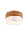 TRIO SEASONS Sufitowa E14 2x40W Ściemnialna srebrny 611500201