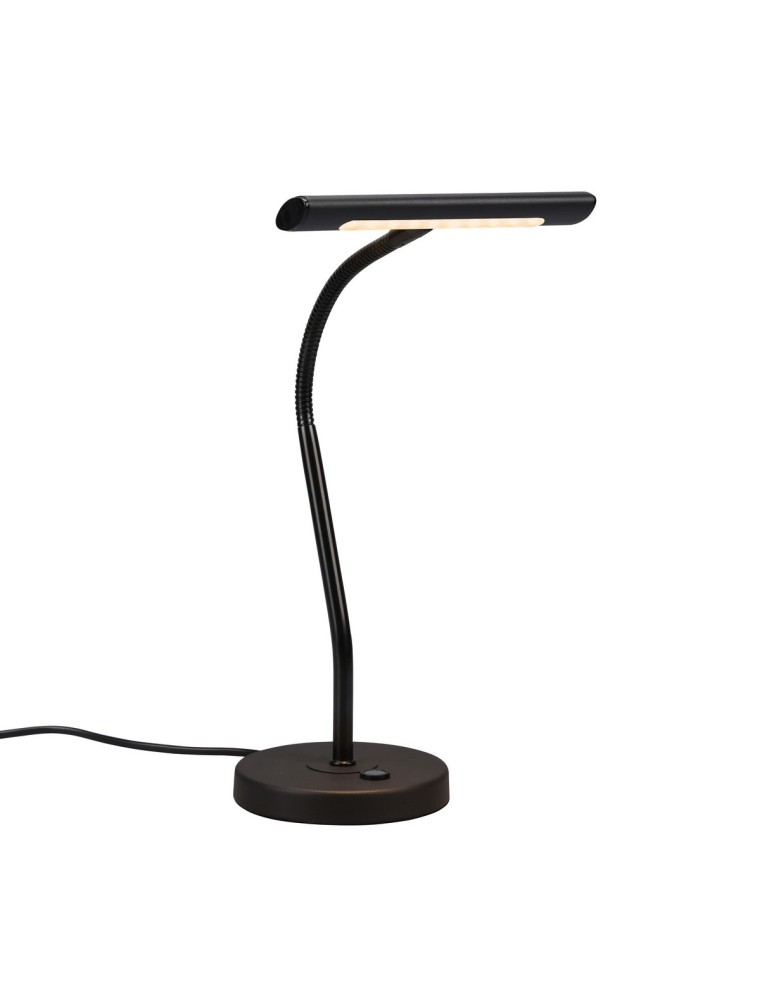 Lampki biurkowe - TRIO CURTIS Stołowa LED 1x4W 3000K 400lm Ściemnialna czarny 579790132 - produkt kolory-swiatla.pl 1