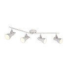 Lampy sufitowe reflektory - TRIO STEAM Reflektor E14 4x25W Ściemnialna biały 813400427 - produkt 1