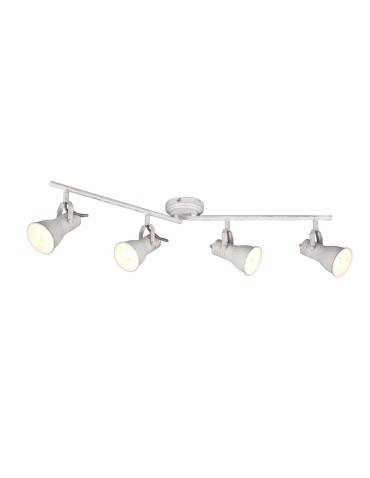 TRIO STEAM Reflektor E14 4x25W Ściemnialna biały 813400427