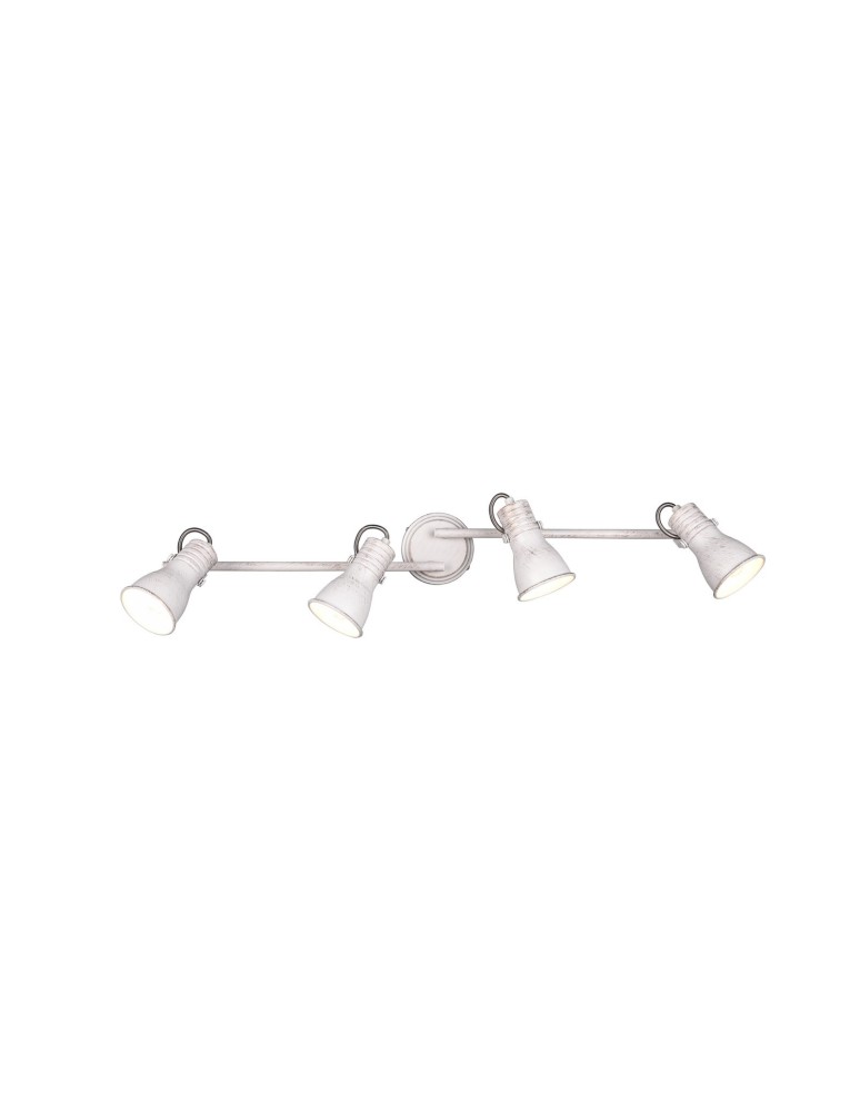 Lampy sufitowe reflektory - TRIO STEAM Reflektor E14 4x25W Ściemnialna biały 813400427 - produkt kolory-swiatla.pl 2