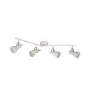 Lampy sufitowe reflektory - TRIO STEAM Reflektor E14 4x25W Ściemnialna biały 813400427 - produkt 3