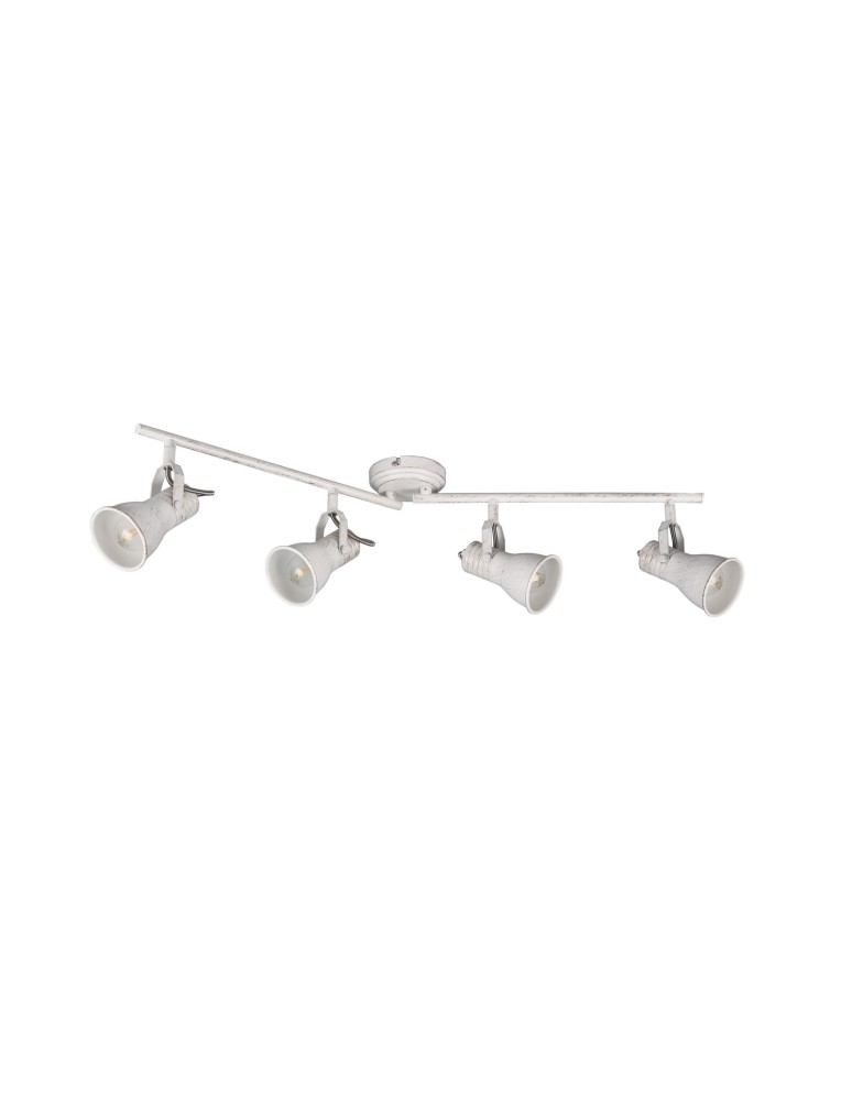 Lampy sufitowe reflektory - TRIO STEAM Reflektor E14 4x25W Ściemnialna biały 813400427 - produkt kolory-swiatla.pl 3