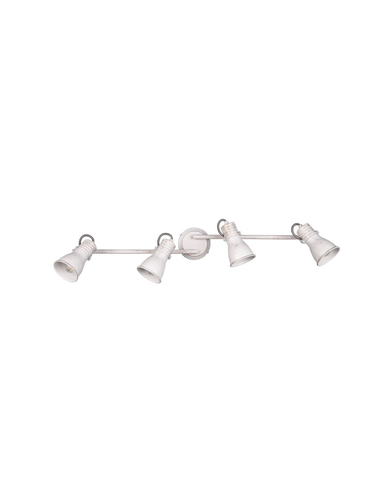 Lampy sufitowe reflektory - TRIO STEAM Reflektor E14 4x25W Ściemnialna biały 813400427 - produkt kolory-swiatla.pl 4