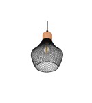 Lampy wiszące - TRIO VALERIA Wisząca E27 1x40W Ściemnialna czarny R31281032 - product 6