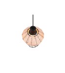 Lampy wiszące - TRIO BORKA Wisząca E27 1x40W Ściemnialna drewno R31261036 - produkt 2