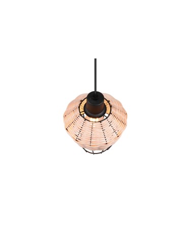 TRIO BORKA Wisząca E27 1x40W Ściemnialna drewno R31261036 - produkt 2