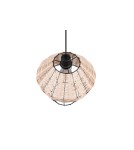Lampy wiszące - TRIO BORKA Wisząca E27 1x40W Ściemnialna drewno R31261936 - product 5
