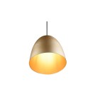 Lampy wiszące - TRIO TILDA Wisząca E27 1x40W Ściemnialna złoty R30661008 - produkt 4