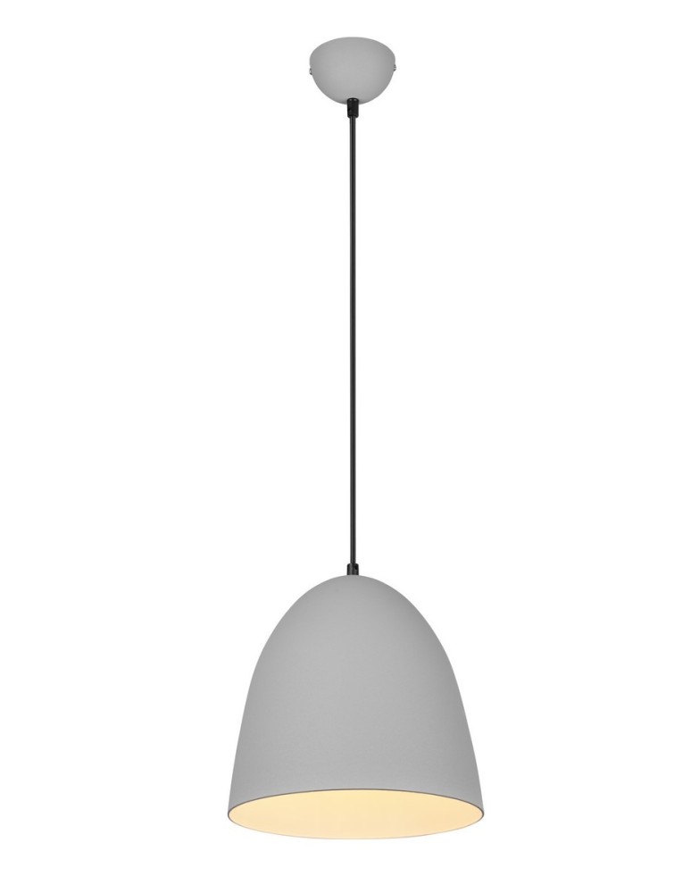 Lampy wiszące - TRIO TILDA Wisząca E27 1x40W Ściemnialna szary R30661011 - produkt kolory-swiatla.pl 1