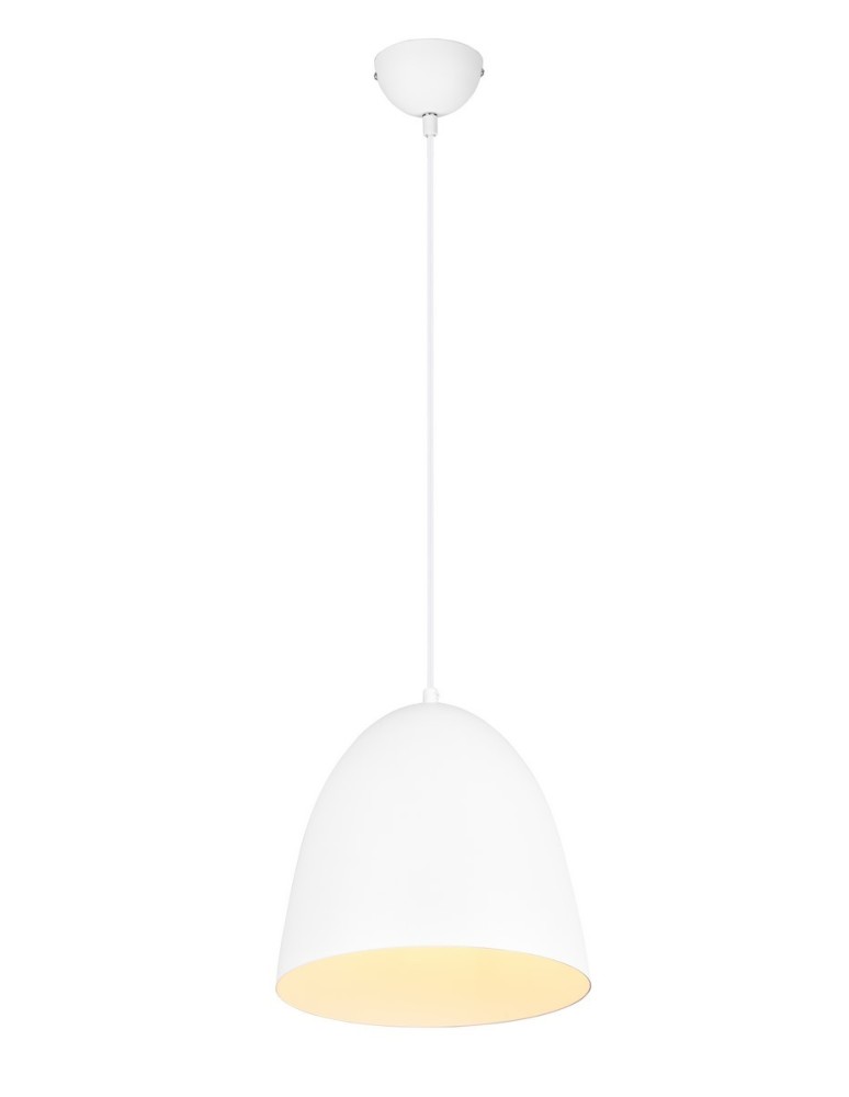 Lampy wiszące - TRIO TILDA Wisząca E27 1x40W Ściemnialna biały R30661031 - produkt kolory-swiatla.pl 1