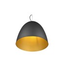 Lampy wiszące - TRIO TILDA Wisząca E27 1x40W Ściemnialna czarny/złoty R30661980 - produkt 2