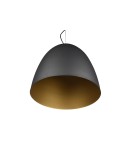 Lampy wiszące - TRIO TILDA Wisząca E27 1x40W Ściemnialna czarny/złoty R30661980 - produkt 5
