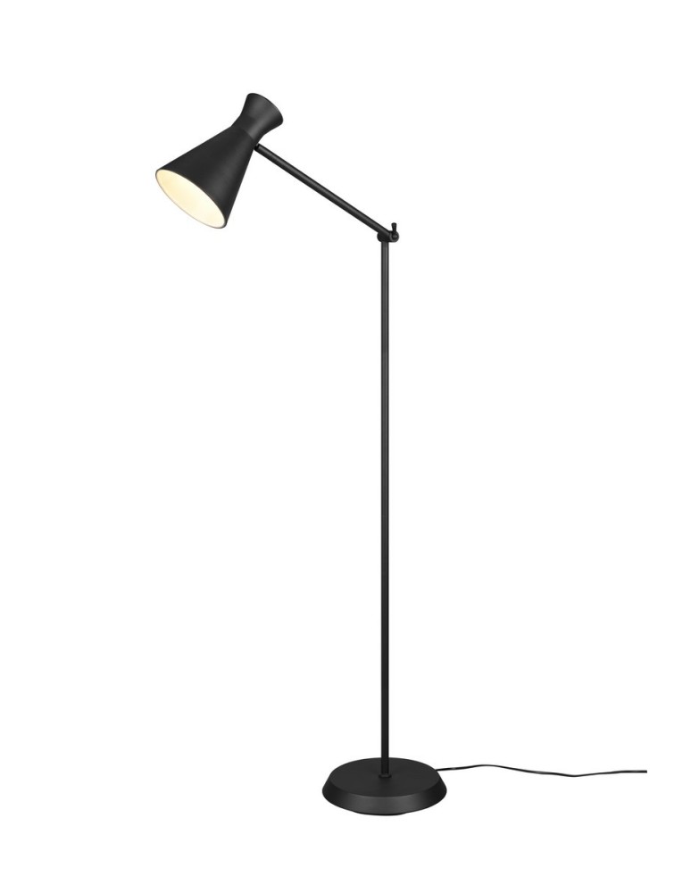 Lampy podłogowe łamane - TRIO ENZO Podłogowa E27 1x10W czarny R40781032 - produkt kolory-swiatla.pl 1