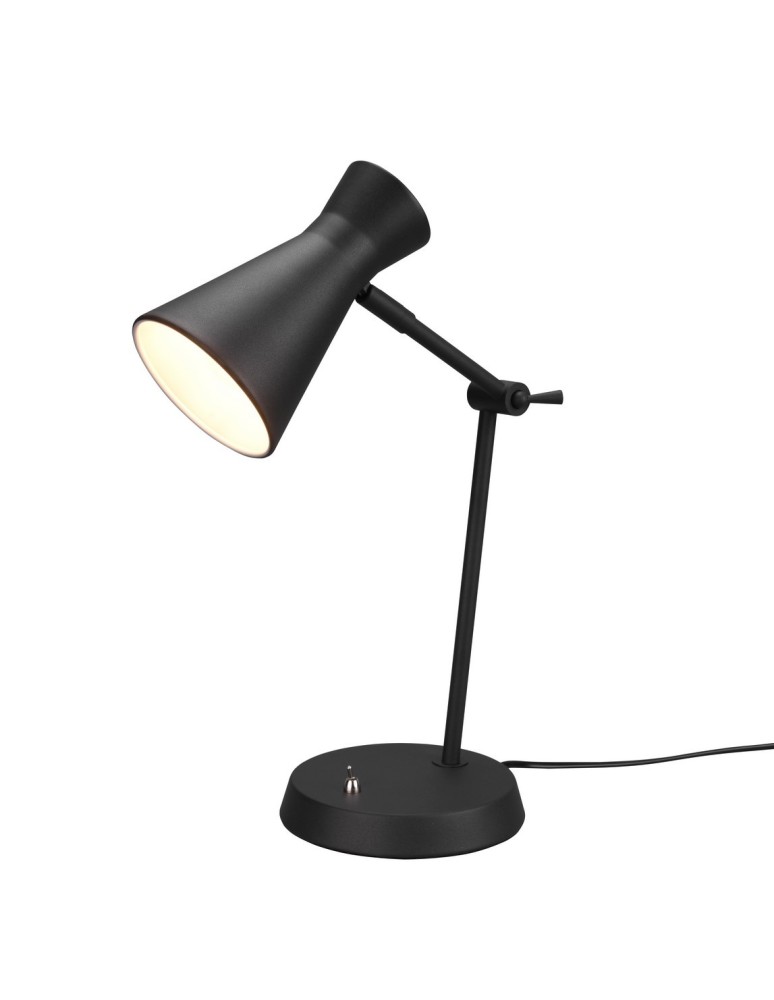 Lampy stołowe do czytania - TRIO ENZO Stołowa E27 1x10W czarny R50781032 - produkt kolory-swiatla.pl 1