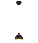 Lampy wiszące - TRIO PUNCH Wisząca E27 1x40W Ściemnialna czarny R30811032 - produkt 1