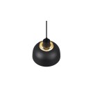 Lampy wiszące - TRIO PUNCH Wisząca E27 1x40W Ściemnialna czarny R30811032 - produkt 2