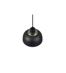 Lampy wiszące - TRIO PUNCH Wisząca E27 1x40W Ściemnialna czarny R30811032 - produkt 5