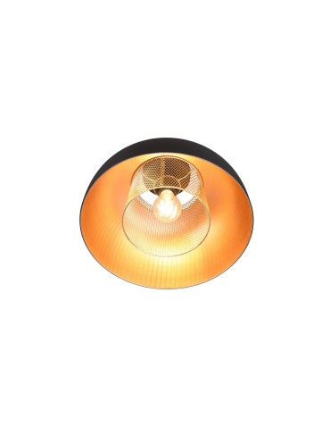 TRIO PUNCH Sufitowa E27 1x40W Ściemnialna czarny R60811032 - produkt 2