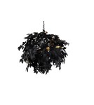 Lampy wiszące - TRIO LEAVY Wisząca E14 4x28W Ściemnialna czarny R10464032 - product 6