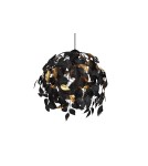 Lampy wiszące - TRIO LEAVY Wisząca E27 1x28W Ściemnialna czarny R10461932 - produkt 3