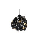 Lampy wiszące - TRIO LEAVY Wisząca E27 1x28W Ściemnialna czarny R10461932 - produkt 5