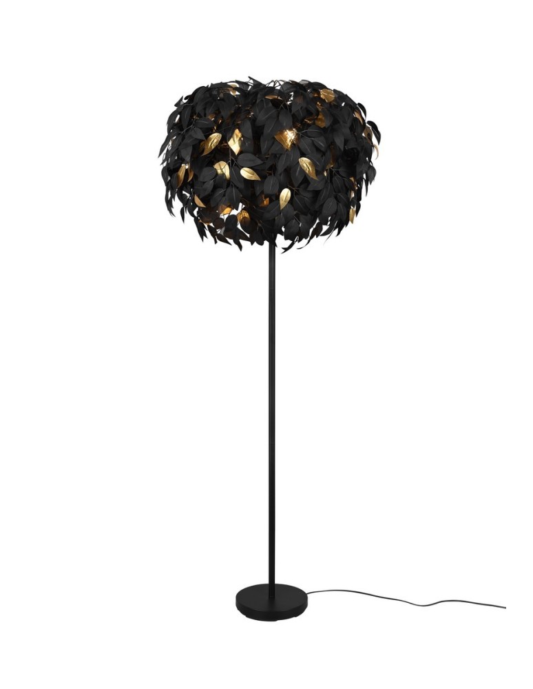 Lampy podłogowe - TRIO LEAVY Podłogowa E14 3x28W czarny R40463032 - produkt kolory-swiatla.pl 1
