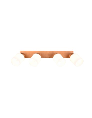 TRIO ASSAM Reflektor E14 4x25W Ściemnialna drewno R81114030 - produkt 2