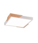 Lampy sufitowe nowoczesne - TRIO META Sufitowa LED 1x20W 3000K 2400lm Ściemnialna biały R67191131 - product 1