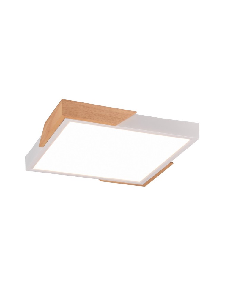 Lampy sufitowe nowoczesne - TRIO META Sufitowa LED 1x20W 3000K 2400lm Ściemnialna biały R67191131 - produkt kolory-swiatla.pl 1