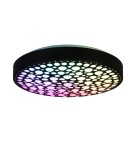Lampy sufitowe - TRIO CHIZU Sufitowa LED 1x22W 2700 - 6000K 2500lm Ściemnialna czarny R67161132 - product 1