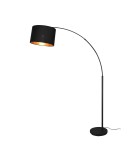 Lampy podłogowe z abażurem - TRIO BOLIVIA Podłogowa E27 1x10W czarny R40081080 - product 2