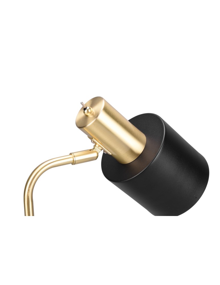 Lampy stołowe do czytania - TRIO ADAM Stołowa E14 1x10W czarny/złoty R51041080 - product kolory-swiatla.pl 2