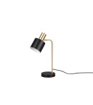 Lampy stołowe do czytania - TRIO ADAM Stołowa E14 1x10W czarny/złoty R51041080 - product 3