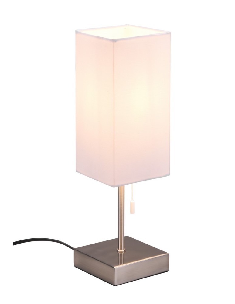 Lampki nocne - TRIO OLE Stołowa E27 1x25W srebrny R51061007 - produkt kolory-swiatla.pl 1