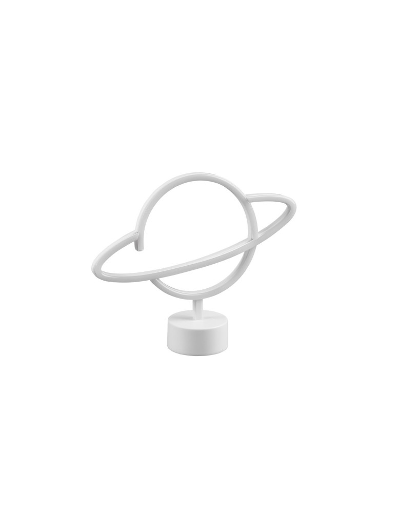 TRIO PLANET Stołowa LED 1x2W biały R55370101
