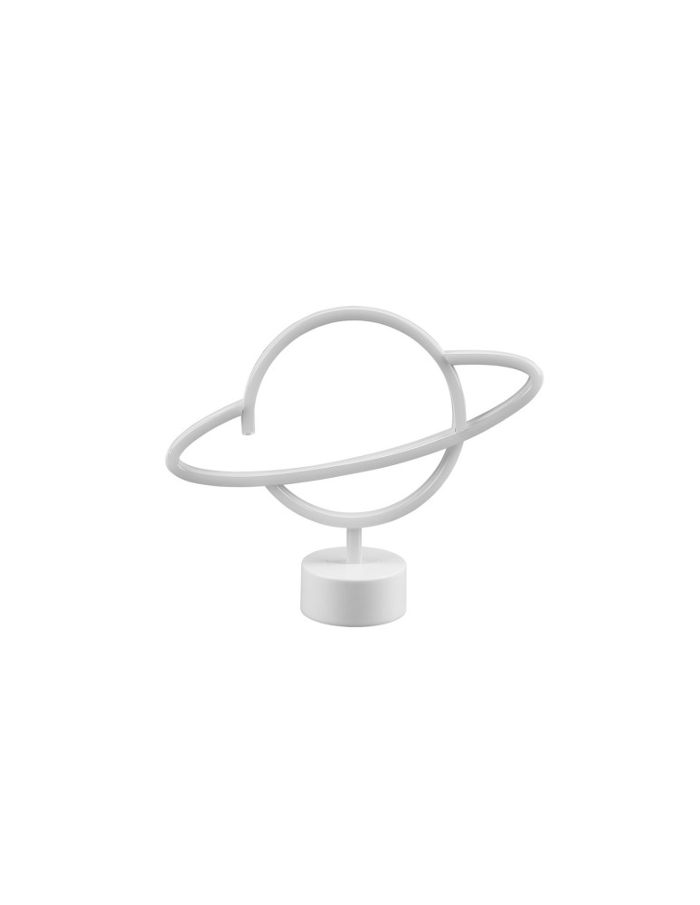 TRIO PLANET Stołowa LED 1x2W biały R55370101