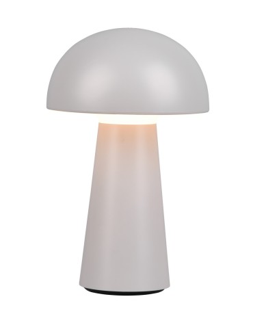 TRIO LENNON Stołowa LED 1x2W 3000K 180lm IP44 Ściemnialna szary R52176177