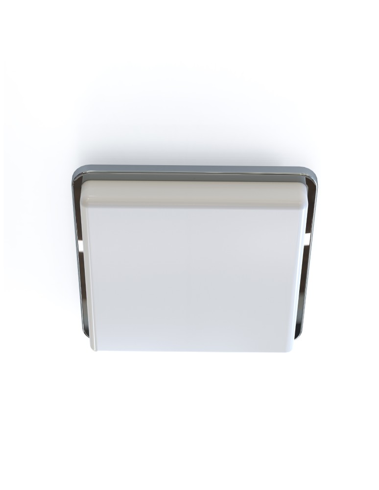 Nowodvorski TAHOE SENSOR Sufitowa Plafon Max moc 2x15W only LED E27 IP44 Biały 10041