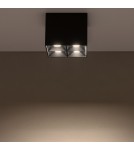 Lampy sufitowe punktowe - Nowodvorski MIDI LED Spot Natynkowa Max moc 16W LED  Czarny 10054 - product 2