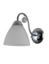 ITALUX Lugano Kinkiet E27 1x40W Chrom/Biały WL-5643-1